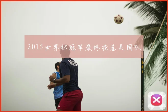 2015世界杯冠军最终花落美国队